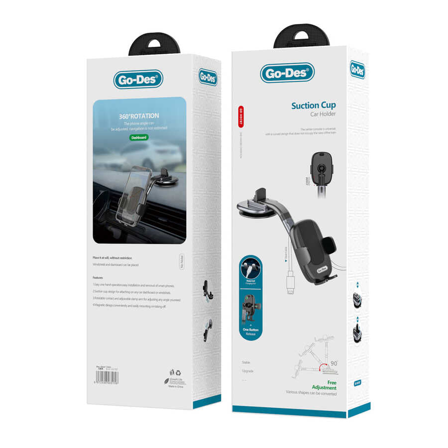 Go-Des GD-HD787 Araç Telefon Tutucu - 2 Go-Des GD-HD787 Araç Telefon Tutucu - 2